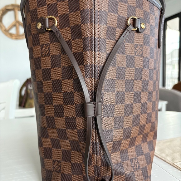Louis Vuitton Neverfull MM Damier Ebene - 100% AUTHENTIC, PRISTINE CONDIT… - Picture 7 of 8